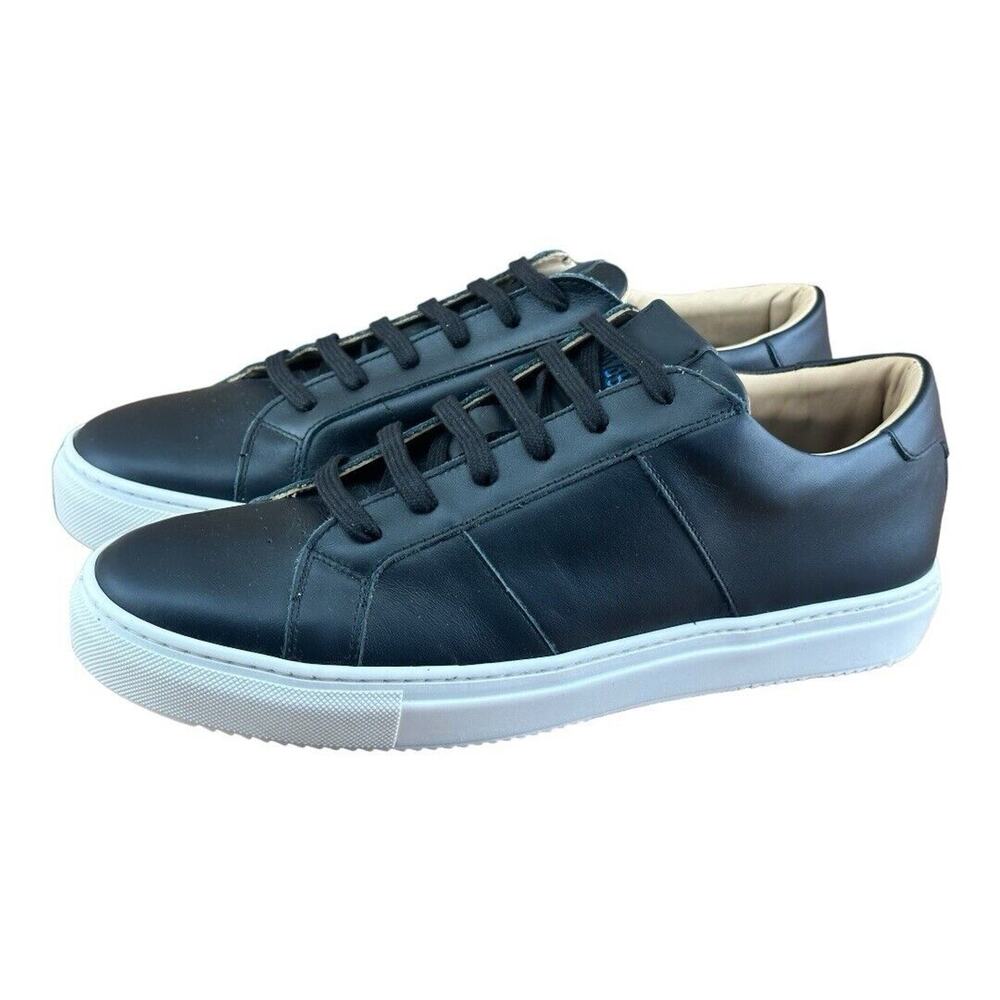 P448 Black Classic Leather Sneaker Men’s Size 11.5|44.5 Can Surf Later